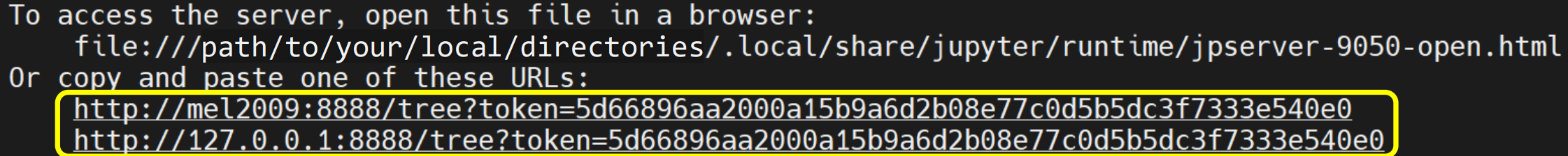 Console message