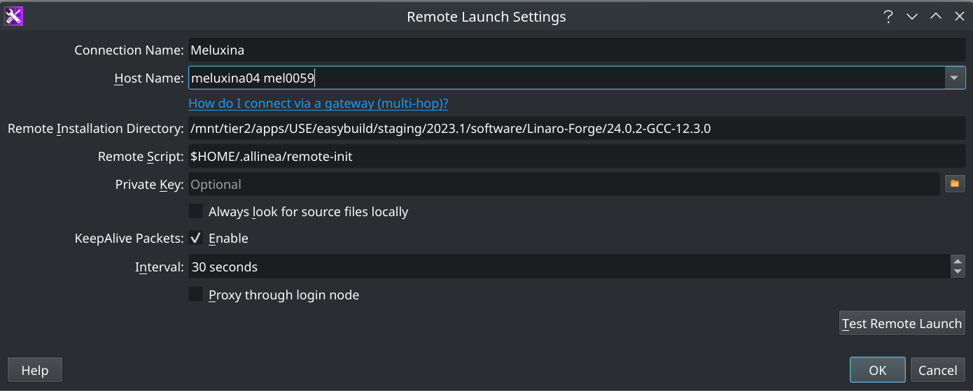 Connect to a compute node