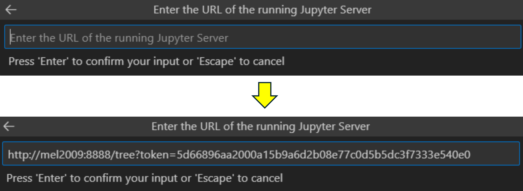 Enter URL
